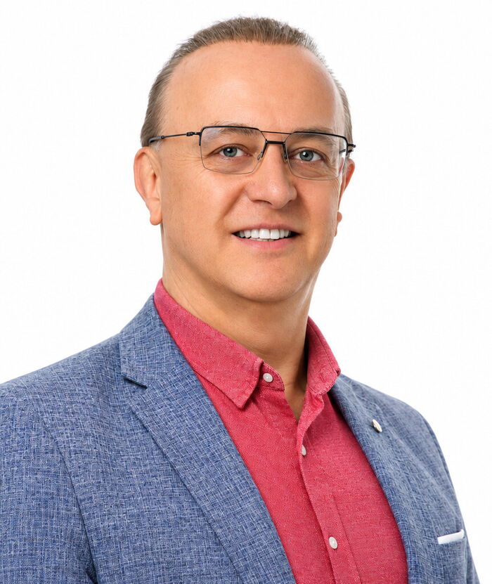 Porträt Prof. Dr. h. c. Aladin Sabbagh, Erfinder von AquaSplint
